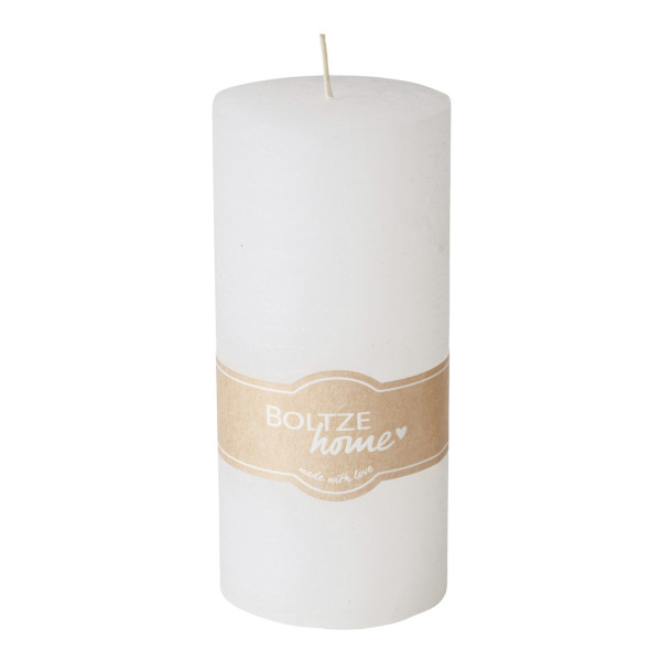 Kerze CASUAL creme in creme aus Wachs