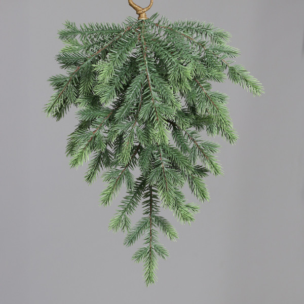 Tannenhänger in grün aus Kunststoff