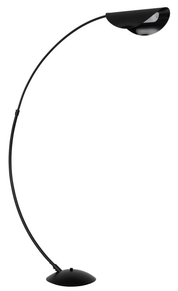 Stehleuchte ROBLES in schwarz aus Metall