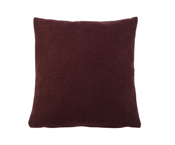 Kissenhülle DALLAS bordeaux in bordeaux aus Polyester
