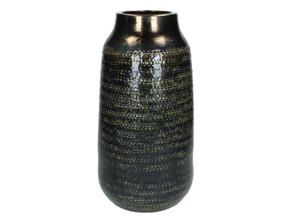 Vase CERAMIC in grün aus Keramik
