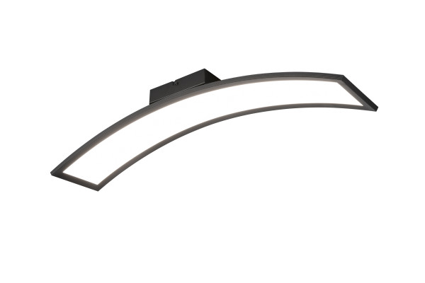 Deckenleuchte LED SIGMA in schwarz aus Metall