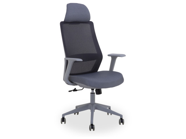 Drehstuhl HARPER ALWAR in grau aus Nylon