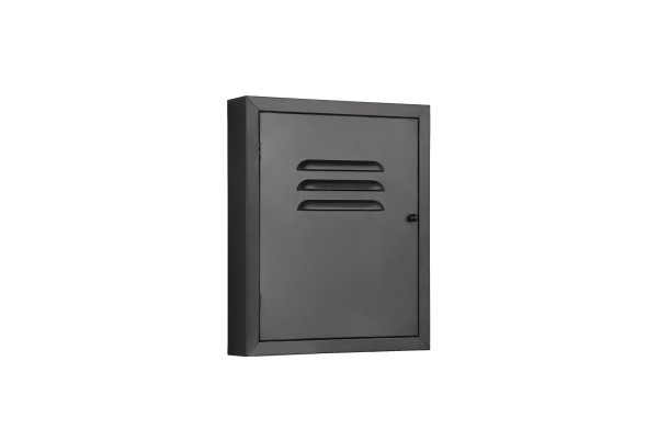 Schlüsselbox ALENKA in schwarz aus Metall