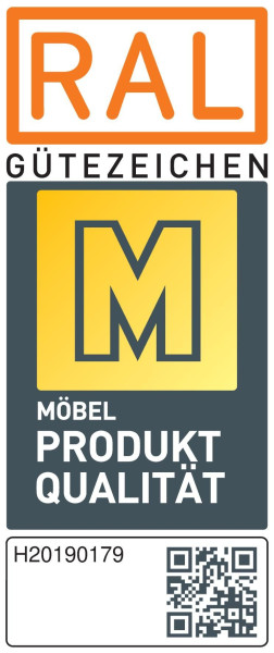 Polsterecke SYSTEMPOLSTER PIA in alu aus Stoff