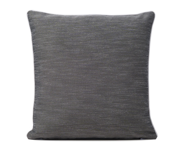 Kissenhülle LOLA in grau aus Polyester