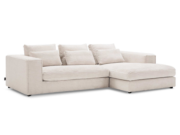 Polsterecke SANSIBAR NORDENHAM in creme aus Stoff