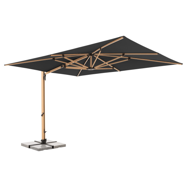 Ampelschirm DOPPLER ALU WOOD aus Aluminium