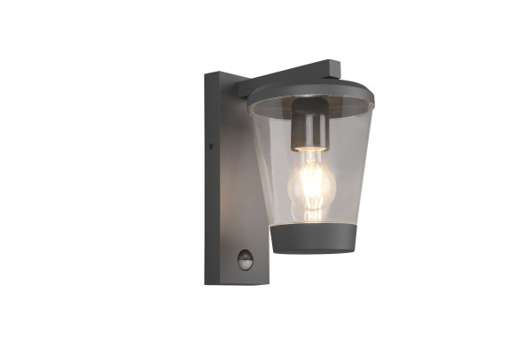 Wandleuchte CAVADO in anthrazit aus Aluminium