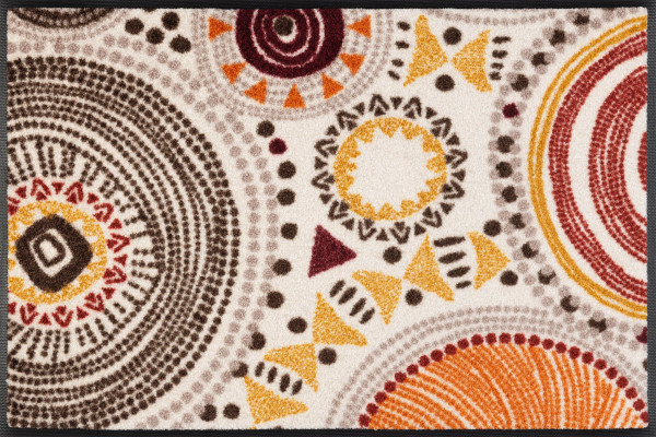 Fußmatte BOHO STYLE in mehrfarbig aus Polyamid