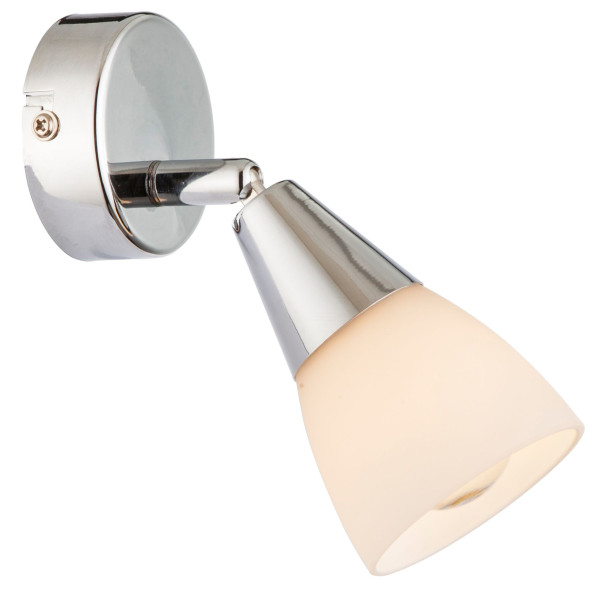 Strahler TADEUS in chrom aus Metall