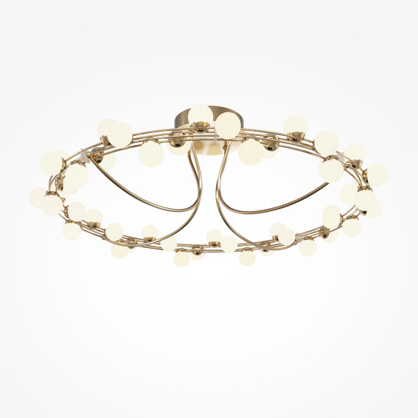 Deckenleuchte TESSARA in goldfarben aus Edelstahl