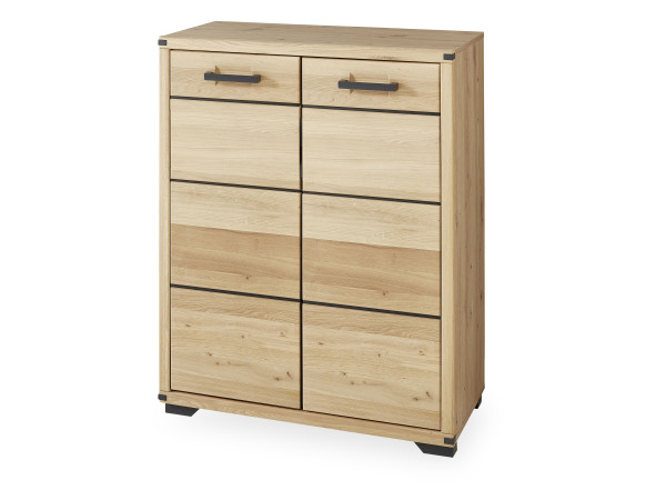 Schuhschrank HARPER ILEBO in Artisaneiche aus Dekor