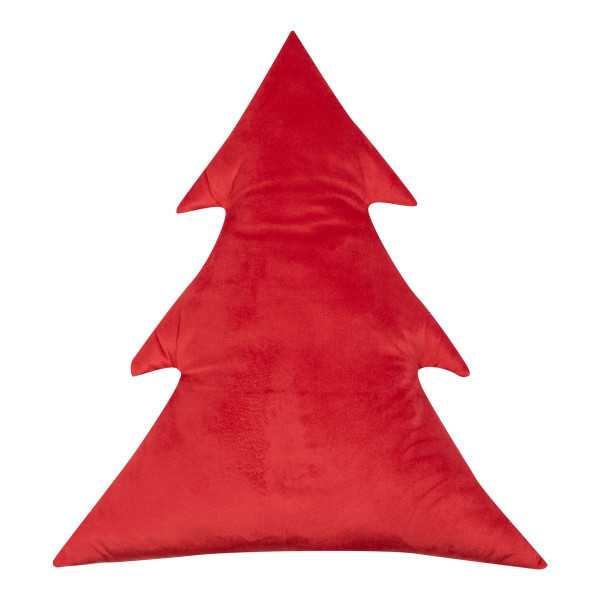 Kissen TREE in rot aus Polyester