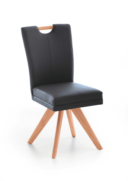 Polsterstuhl COLORADO in  Napoli schwarz