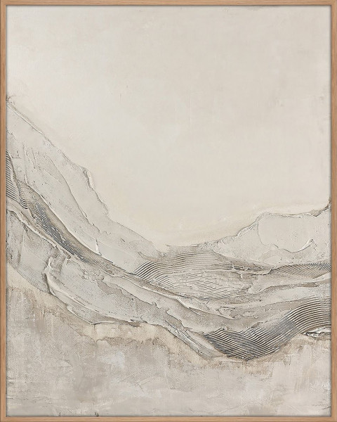 Gemälde HORIZON in mehrfarbig aus Holz