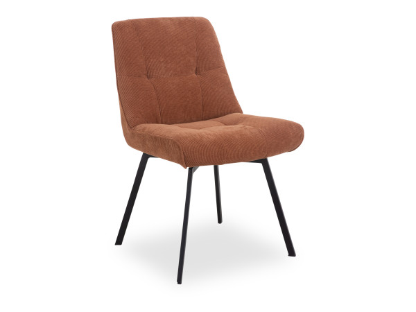 Polsterstuhl KNOX in mustard 9961