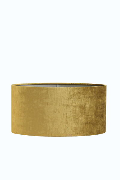 Leuchtenschirm GEMSTONE in goldfarben aus Stoff