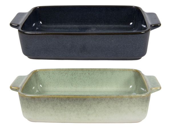 Auflaufform WIND in mehrfarbig aus Keramik