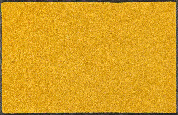 Fußmatte Trend-Colour Honey in goldfarben aus Polyamid