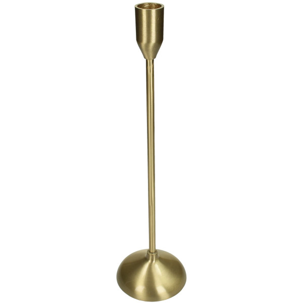 Kerzenhalter STICK gold in goldfarben aus Aluminium