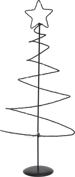 Weihnachtsbaum SPIRALE LED aus Eisen