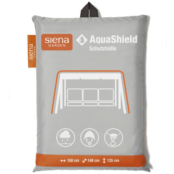 Schutzhülle SIENA GARDEN AquaShield in grau aus Polyester
