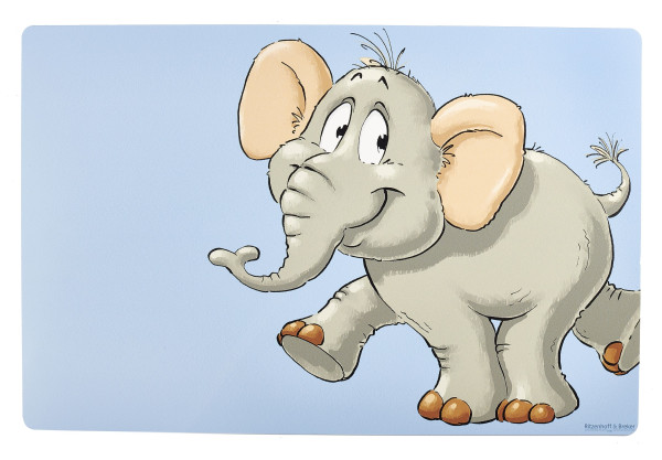 Tischset EDDIE HAPPY ZOO in mehrfarbig aus Kunststoff
