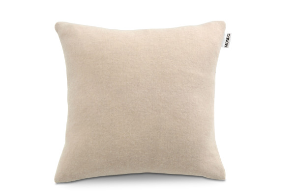 Kissenhülle MONDO KUJA in beige aus Wolle