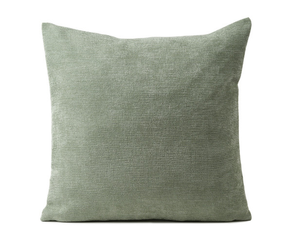 Kissen LENA salbei in Salbei aus Polyester