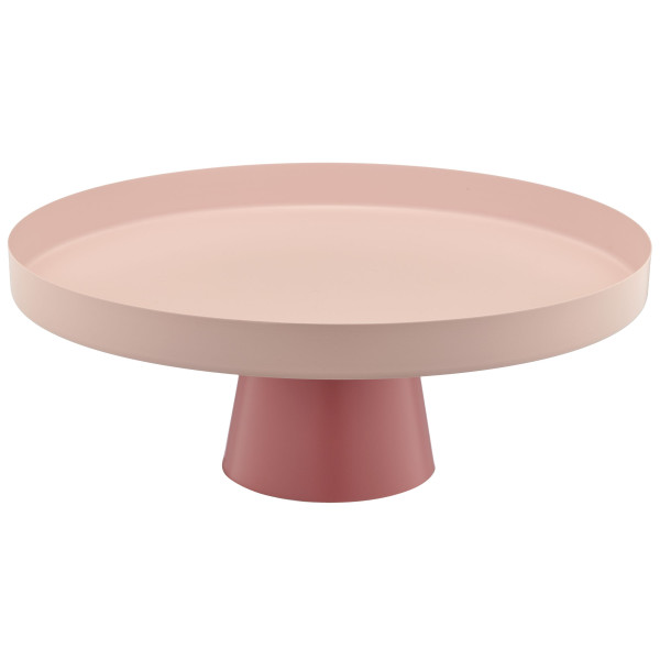 Schale DIPPED in rosa aus Metall