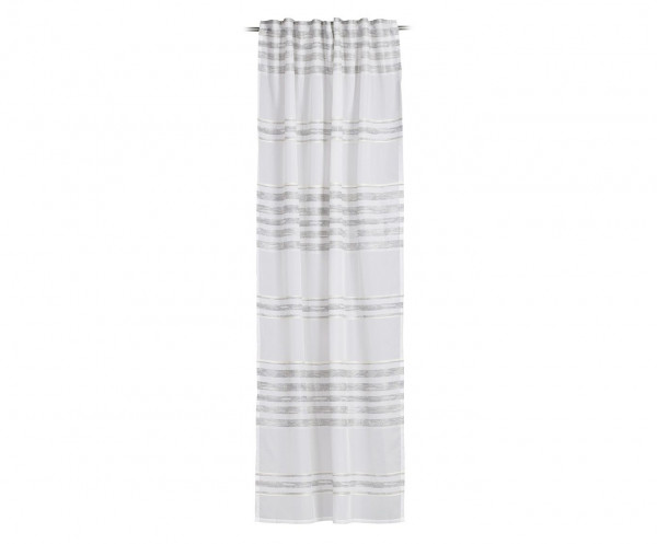 Schlaufenschal CHAMBERLAINE in silberfarben aus Polyester