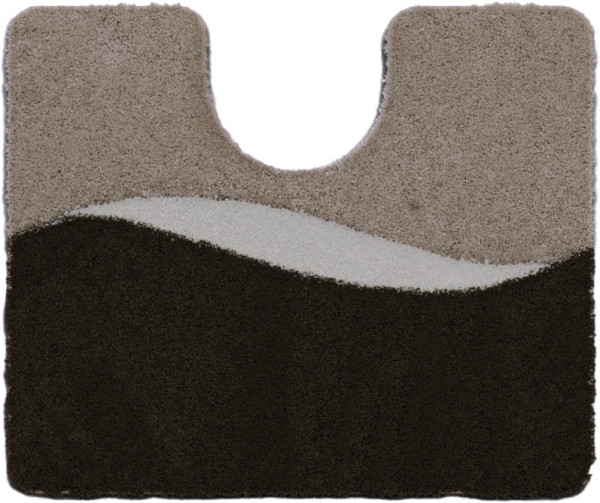 WC-Vorlage GELO in taupe aus Polyacryl