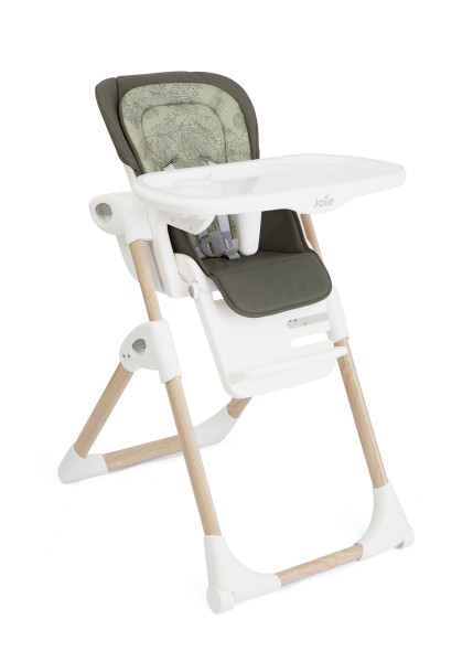 Hochstuhl MIMZY RECLINE in grün aus Kunststoff