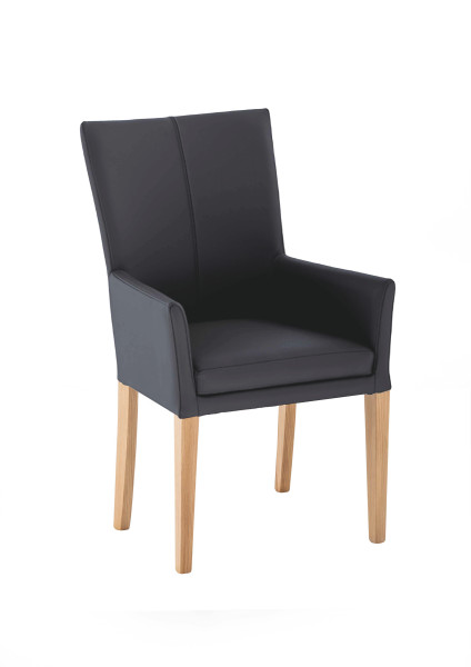 Polsterstuhl COLORADO in  Napoli schwarz