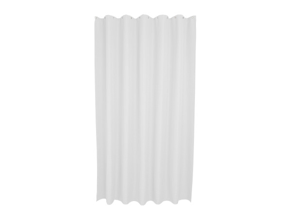 Duschvorhang DROP weiss in weiß aus Polyester
