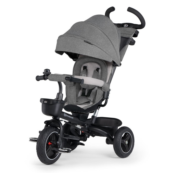 Dreirad KINDERKRAFT SPINSTEP in grau aus Materialmix