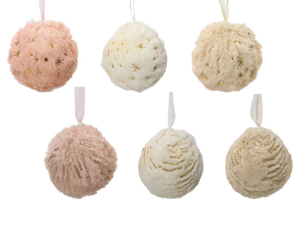 Christbaumschmuck Hänger BEADS in mehrfarbig aus Polyester