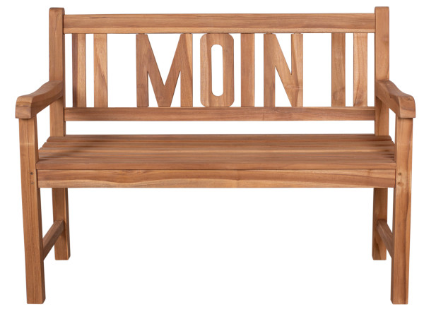 Gartenbank WOODIE MOIN in teak aus Teak