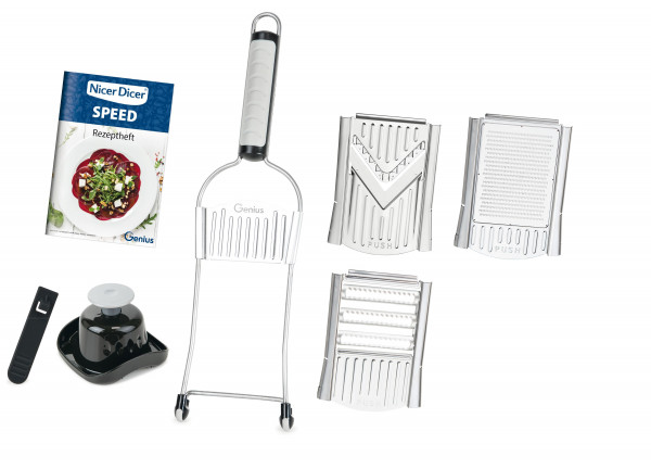 NICER DICER SPEED in grau aus Kunststoff