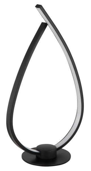 Tischleuchte TRINA in schwarz aus Metall