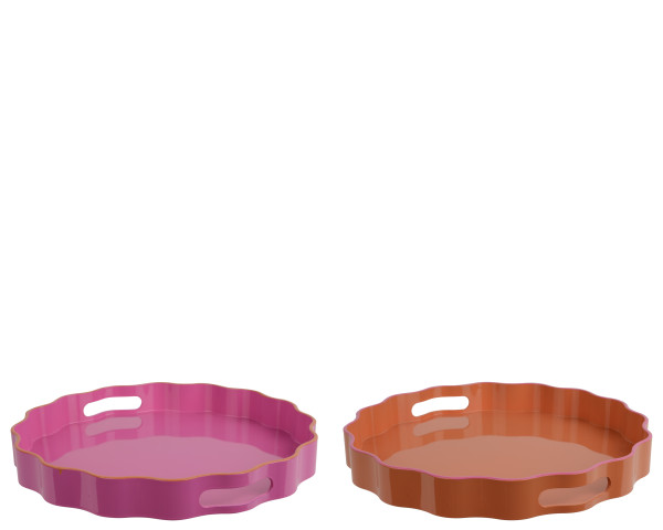 Tablett in mehrfarbig aus Polypropylen