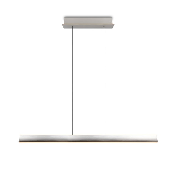 Pendelleuchte CINQUE CIMOLTO in Nickel aus Metall