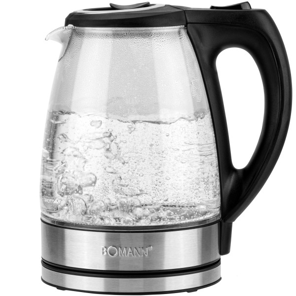 Wasserkocher GLAS INOX in mehrfarbig aus Materialmix