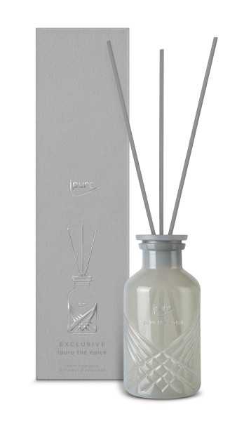 Raumduft ipuro THE EPICE in grau aus Glas