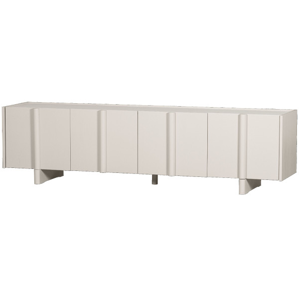 Lowboard WOOOD BASU in braun aus Massivholz