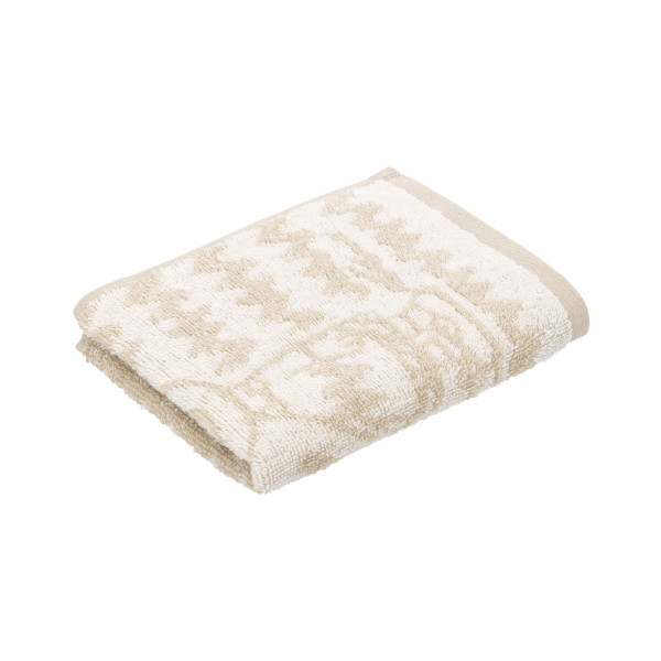 Gästetuch-Set CHARLIE BROWN in beige aus Baumwolle