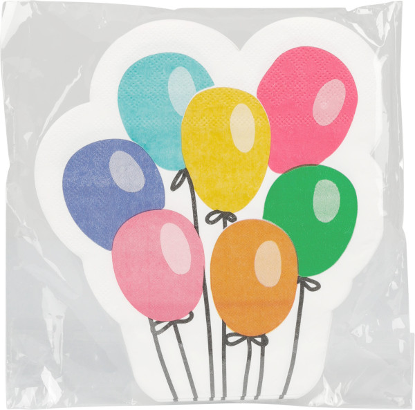 Servietten BALLON in mehrfarbig aus Papier