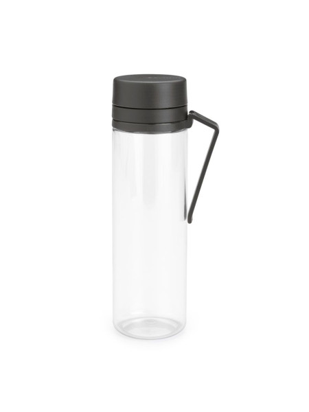 Trinkflasche in grau
