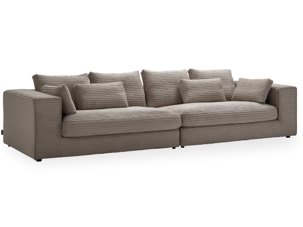 Megasofa SANSIBAR NORDENHAM in taupe aus Stoff